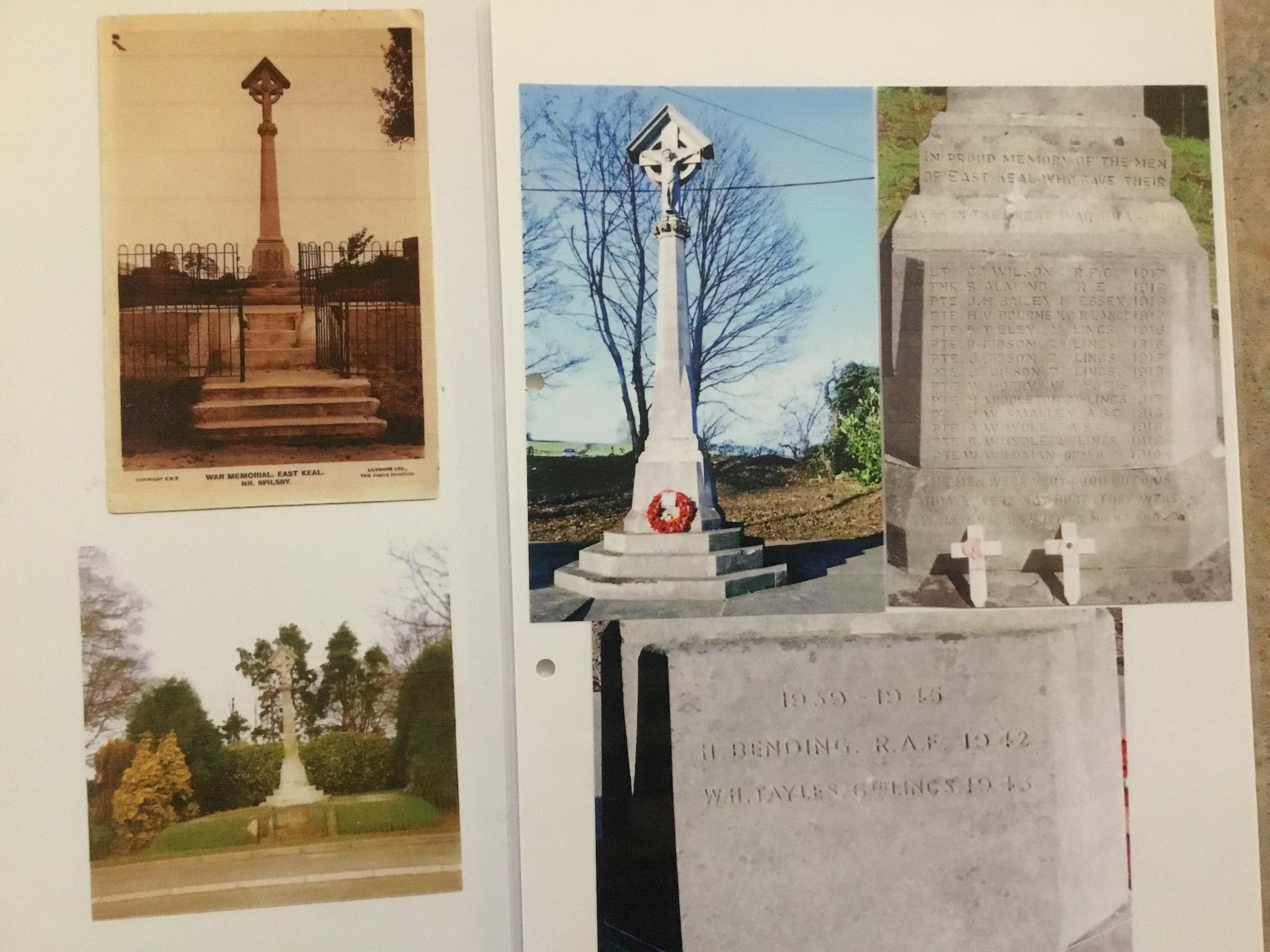 Some changes to the war memorial