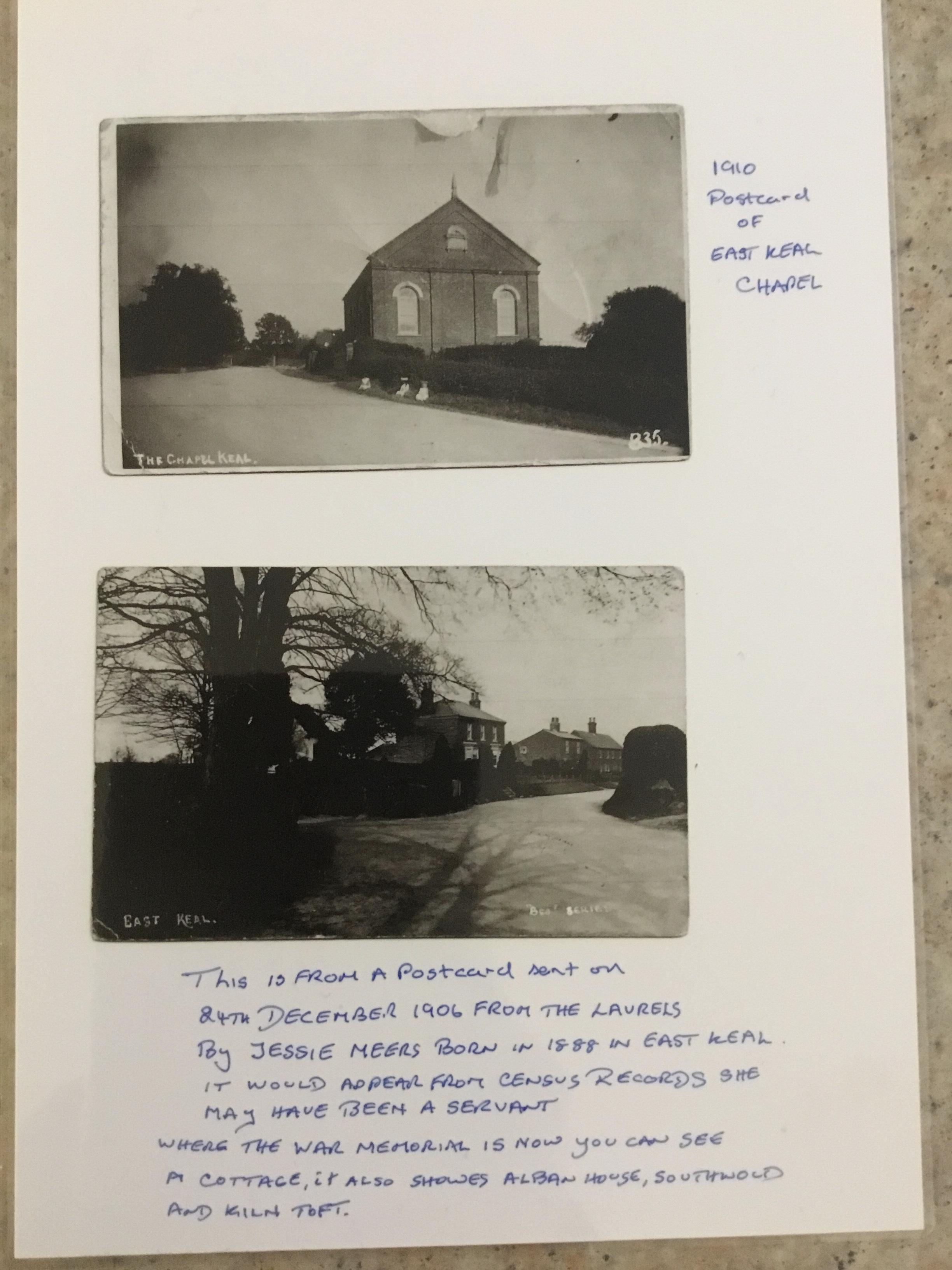 Old views of the chapel and T Laurels