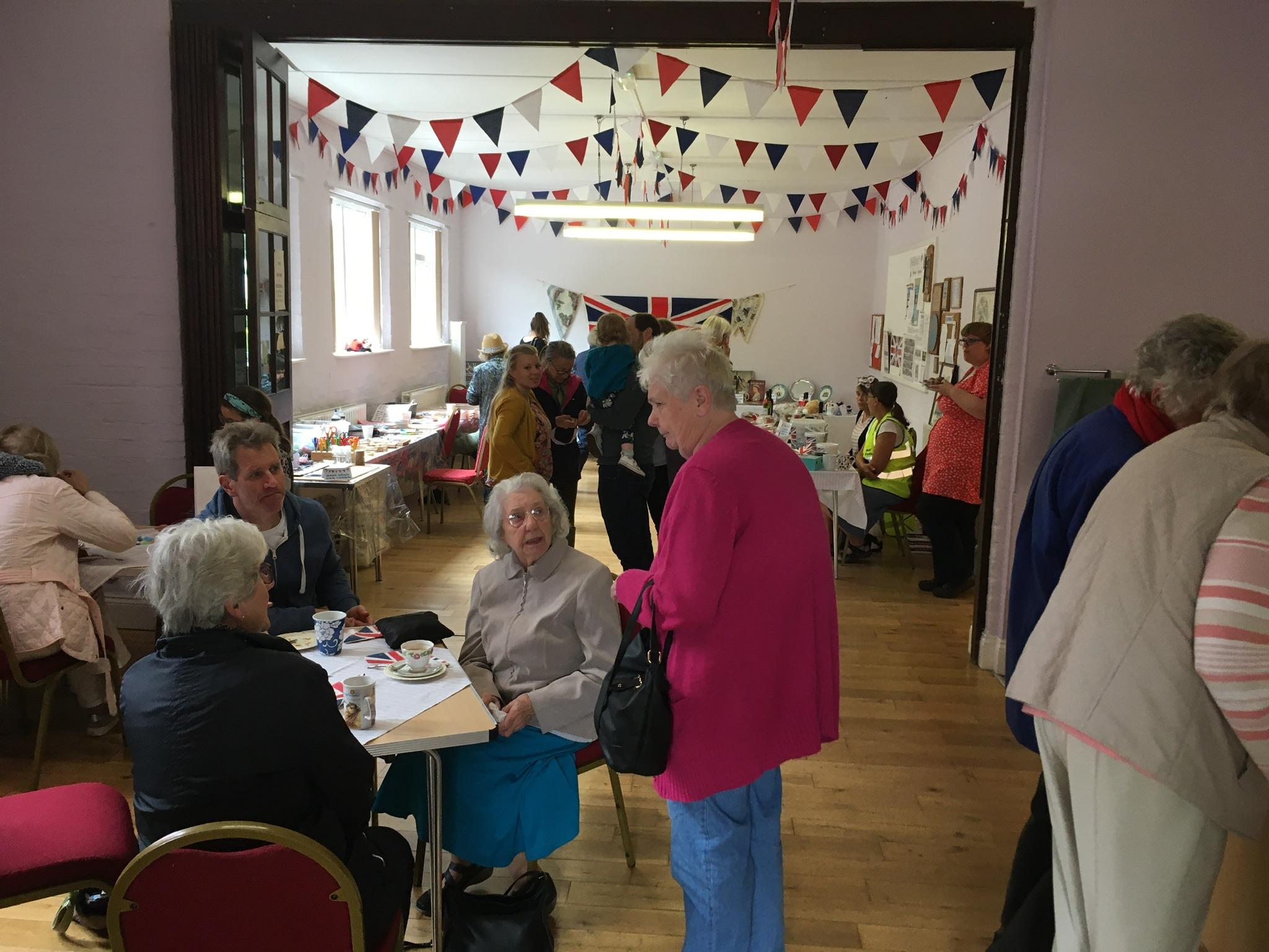 Refreshments in the village hall